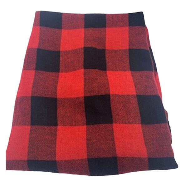 MADEWEL $98 Casual‎ Wool Tunic Lined Shift Dress Buffalo Check Size XXS - Picture 5 of 10